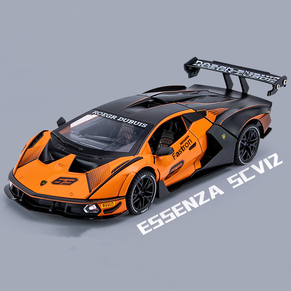 【COD+Fast Delivery】124 Scale SCV12 Alloy Car Model Light