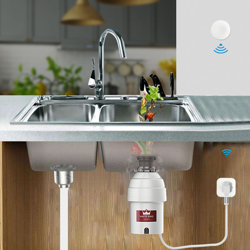 Food Garbage Disposal Waste Grinder Wireless Switch Selfpowered Remote
