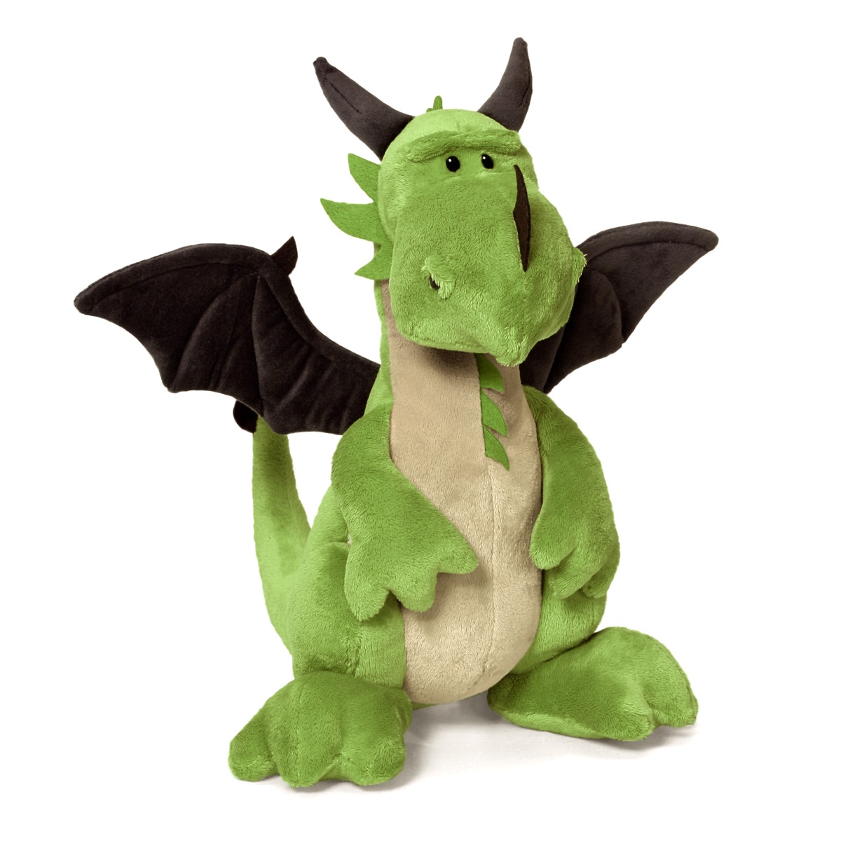 green plush dragon