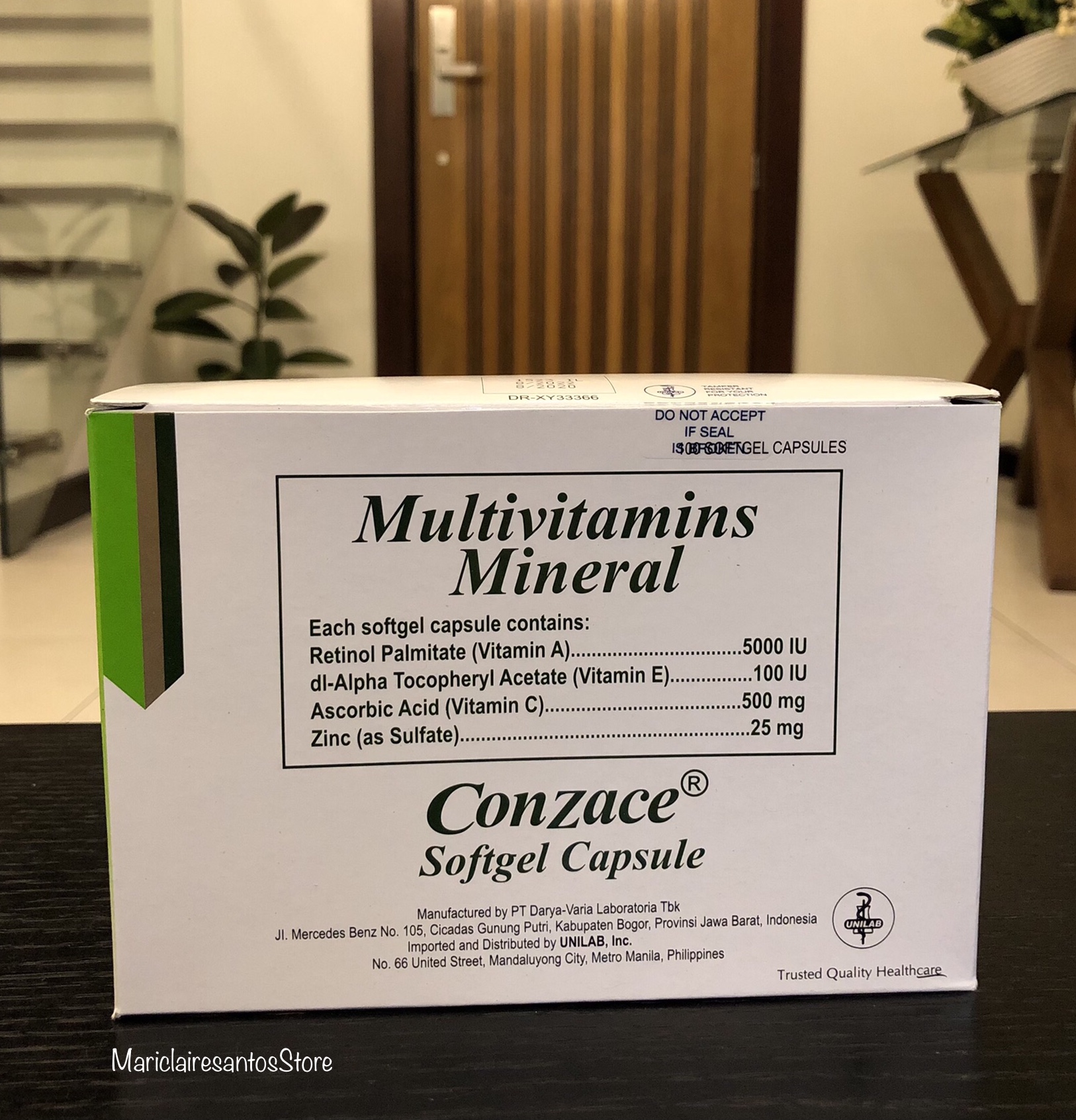 Conzace Multivitamins & Minerals (100 Softgel Capsules) Lazada PH