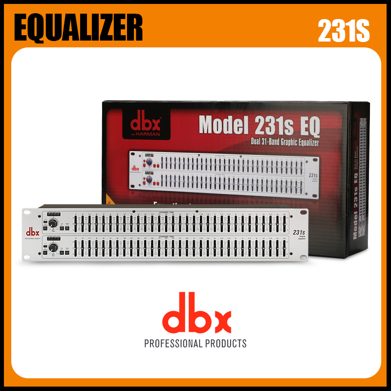 DBX 231S EQ Graphic Equalizer/Limiter with Type III Noise Reduction