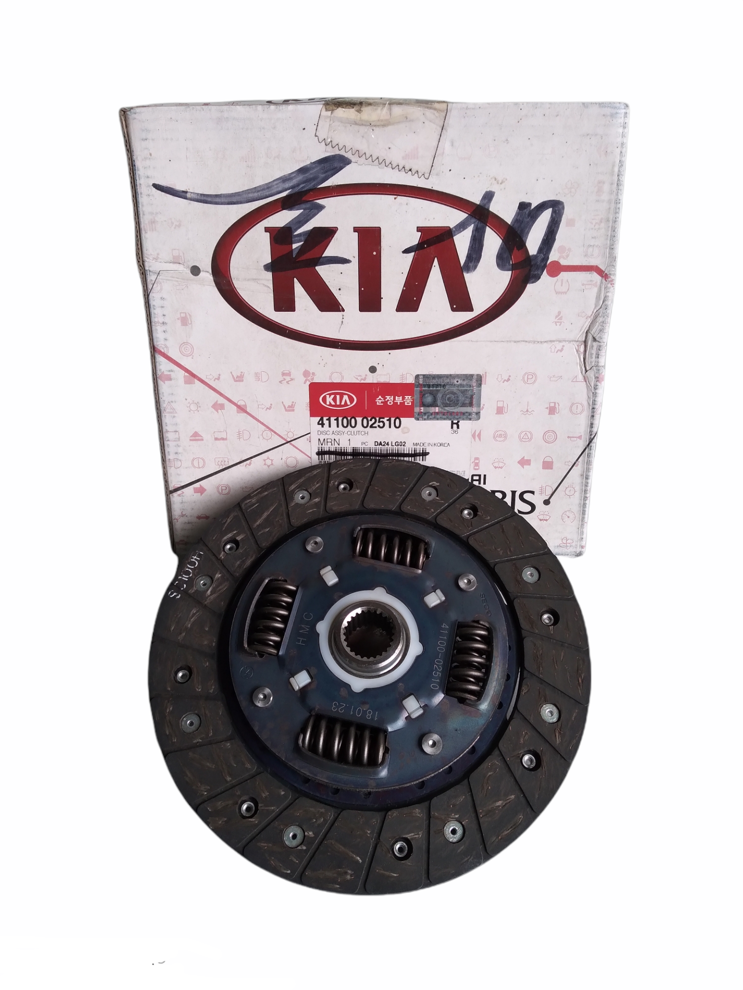 [ORIGINAL] 4110002510 CLUTCH DISC KIA PICANTO 20042011 / 41100 Lazada PH