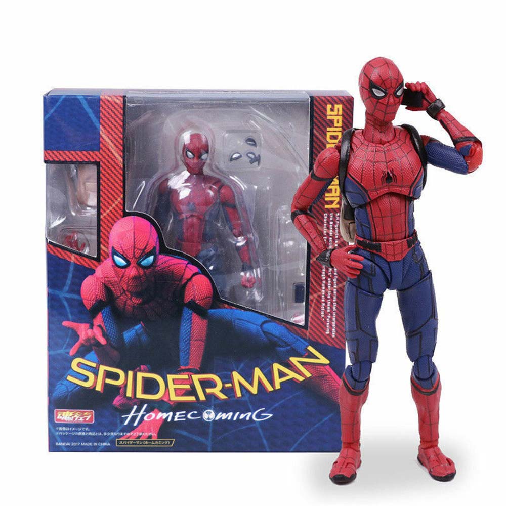 Details About S-piderman Homecoming Action Figure Spider Man 