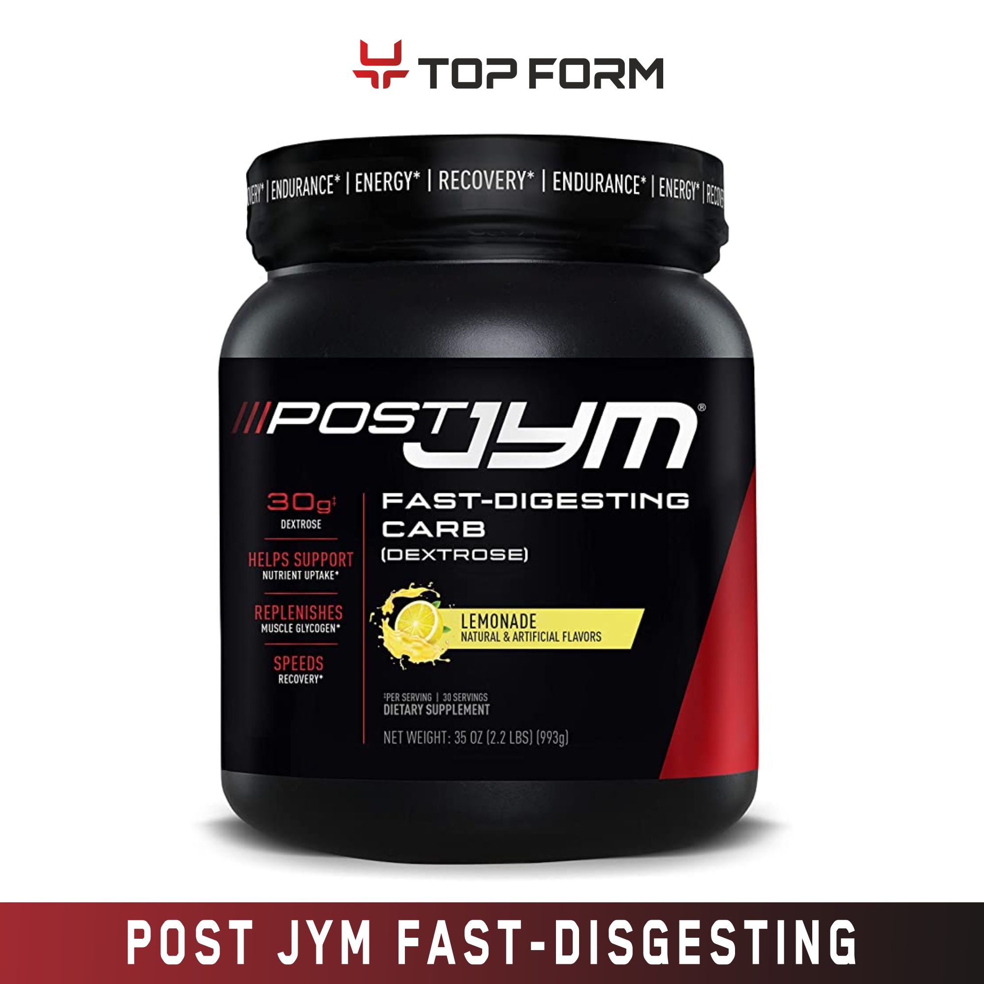 JYM Post workout Fast Digesting Carb Post Workout 2.2 lbs(30