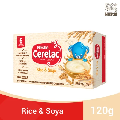 CERELAC Rice & Soya Infant Cereal 120g