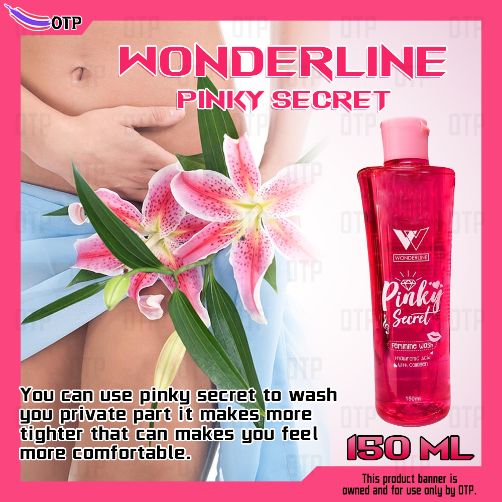WONDERLINE Pinky Secret Feminine Wash 150ML Feminine Cleansing Liquid Lazada PH