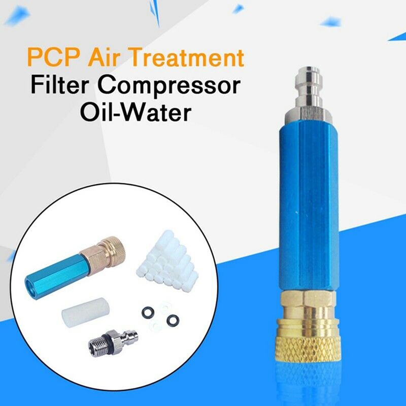 PCP Hand Pump Air Compressor Simple Refill Oil-Water Separator for Air ...