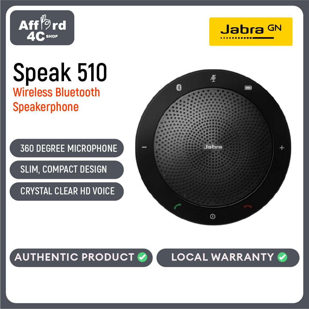 Speak 510 Ms Jabra Gn Speaker Manual Usb Bluetooth Jabra Gn
