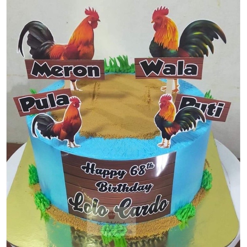 Shop Manok Cake Topper Online Lazada Com Ph