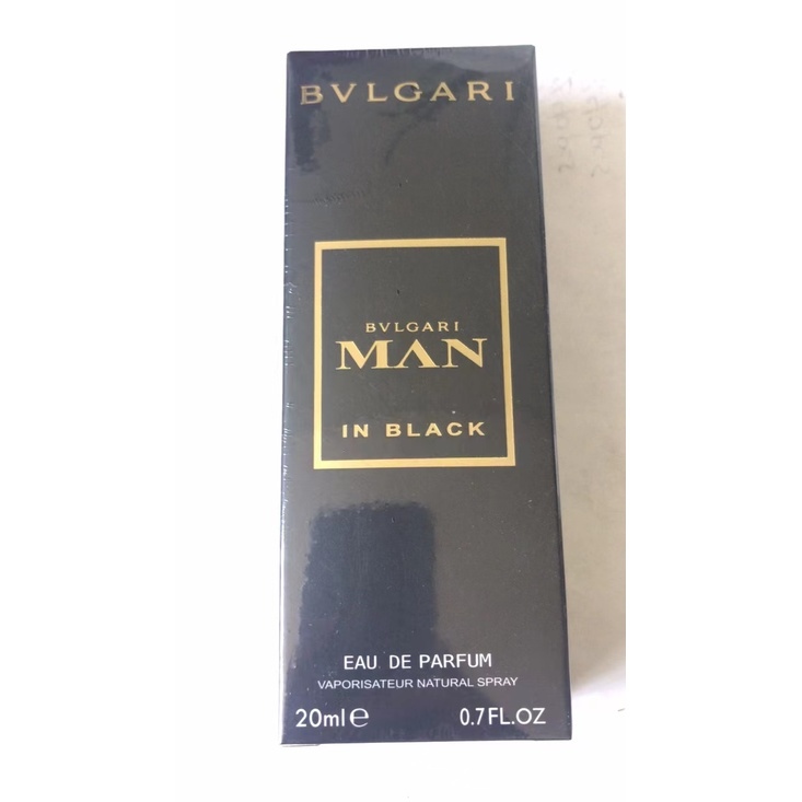 Bvlgari man on sale in black 20ml