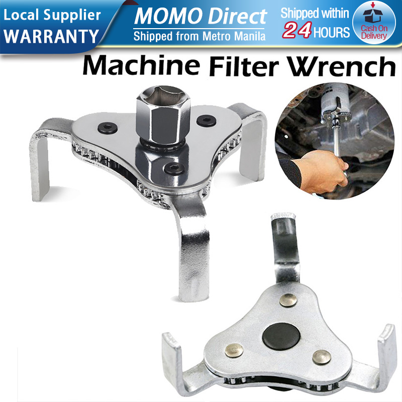 Auto 3 Jaw Oil Filter Wrench Car Repair Tools Adjustable Oil Filter