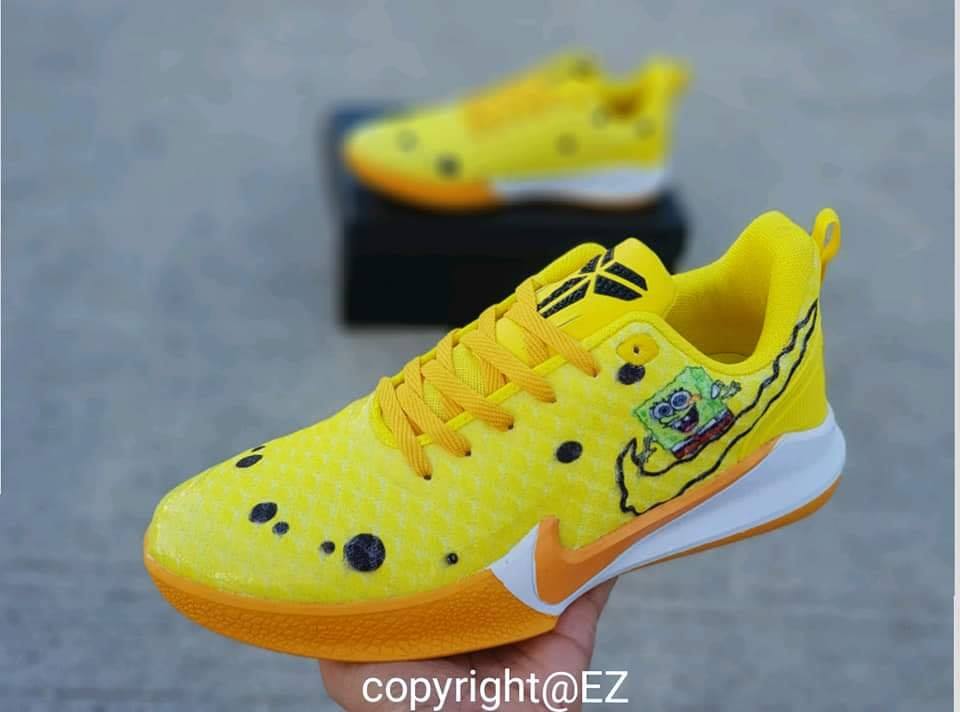kobe spongebob shoes