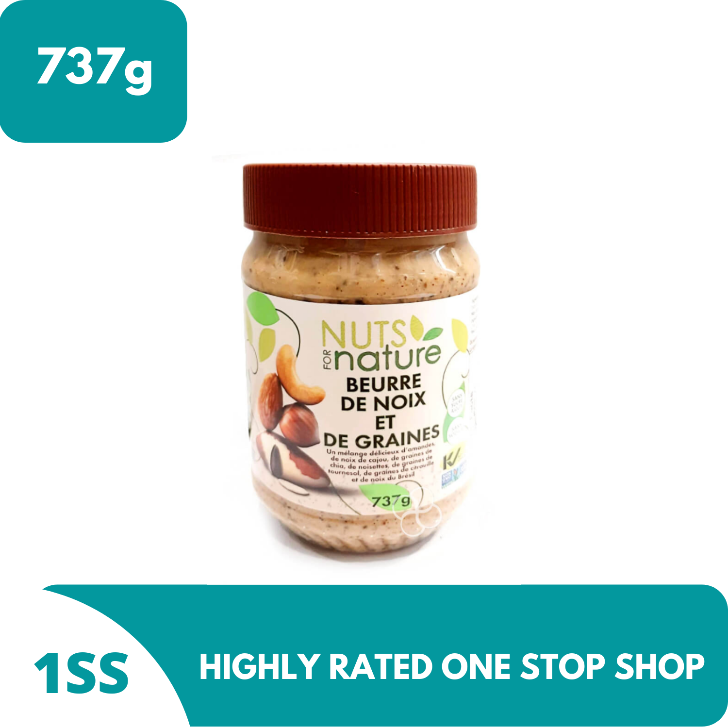 Nuts For Nature Nut & Seed Butter Spread 737g Lazada PH