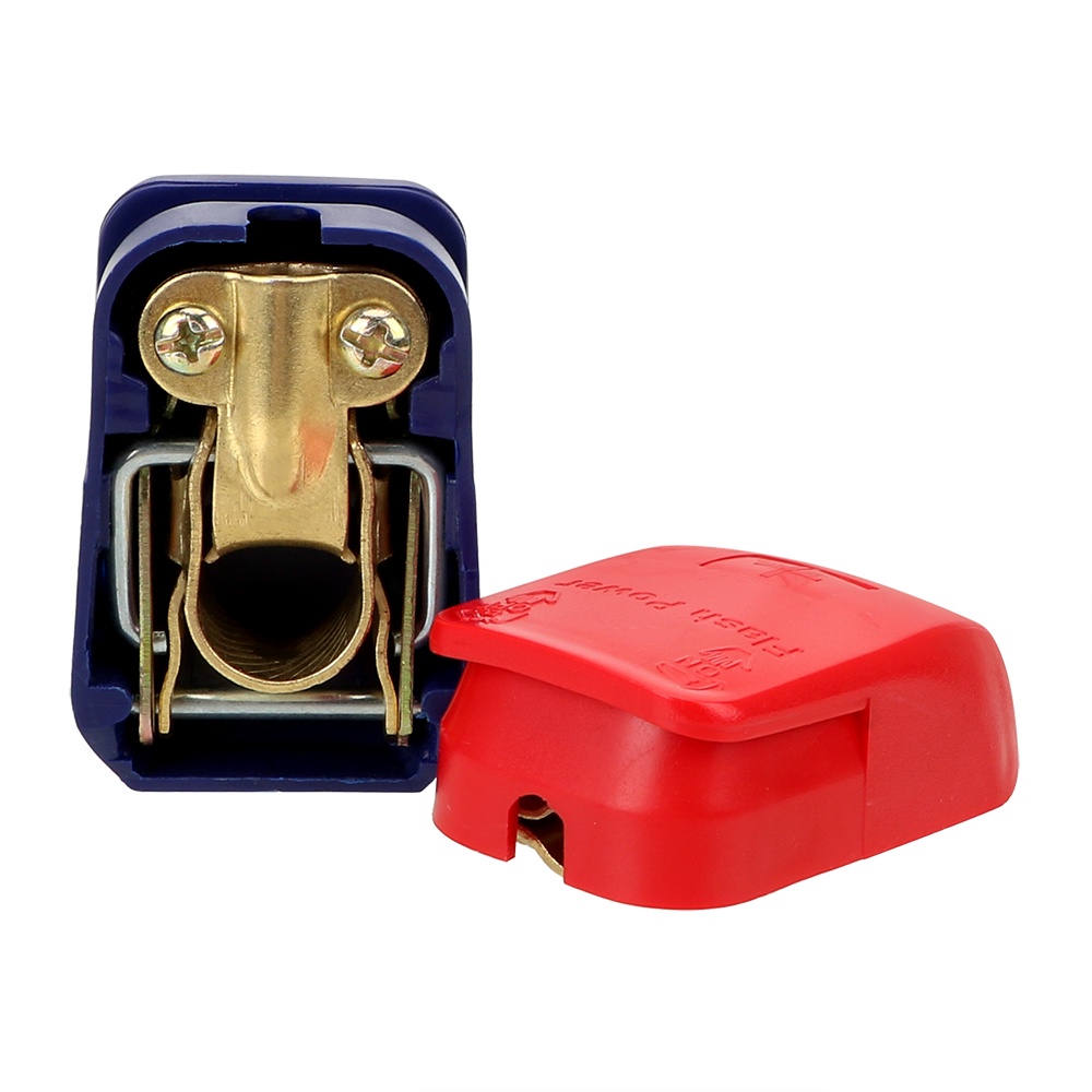 1 Pair Car Battery Terminals Positive & Negative Electrode Quick