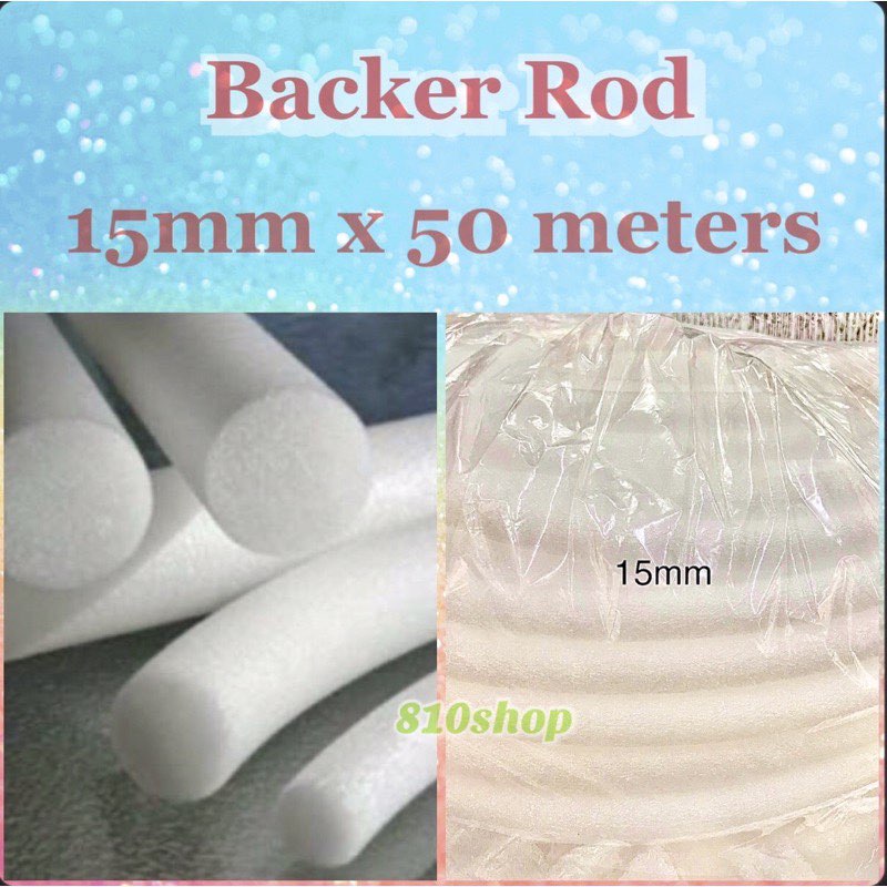 15mm x 50 meters PE Foam Backer Rod Stick Polyethylene Foam Sealant