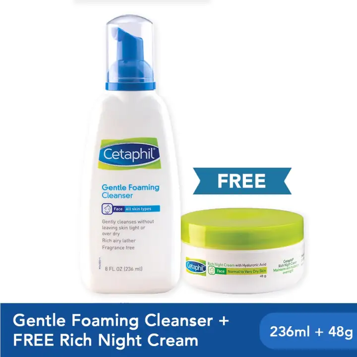 cetaphil foaming cleanser ph