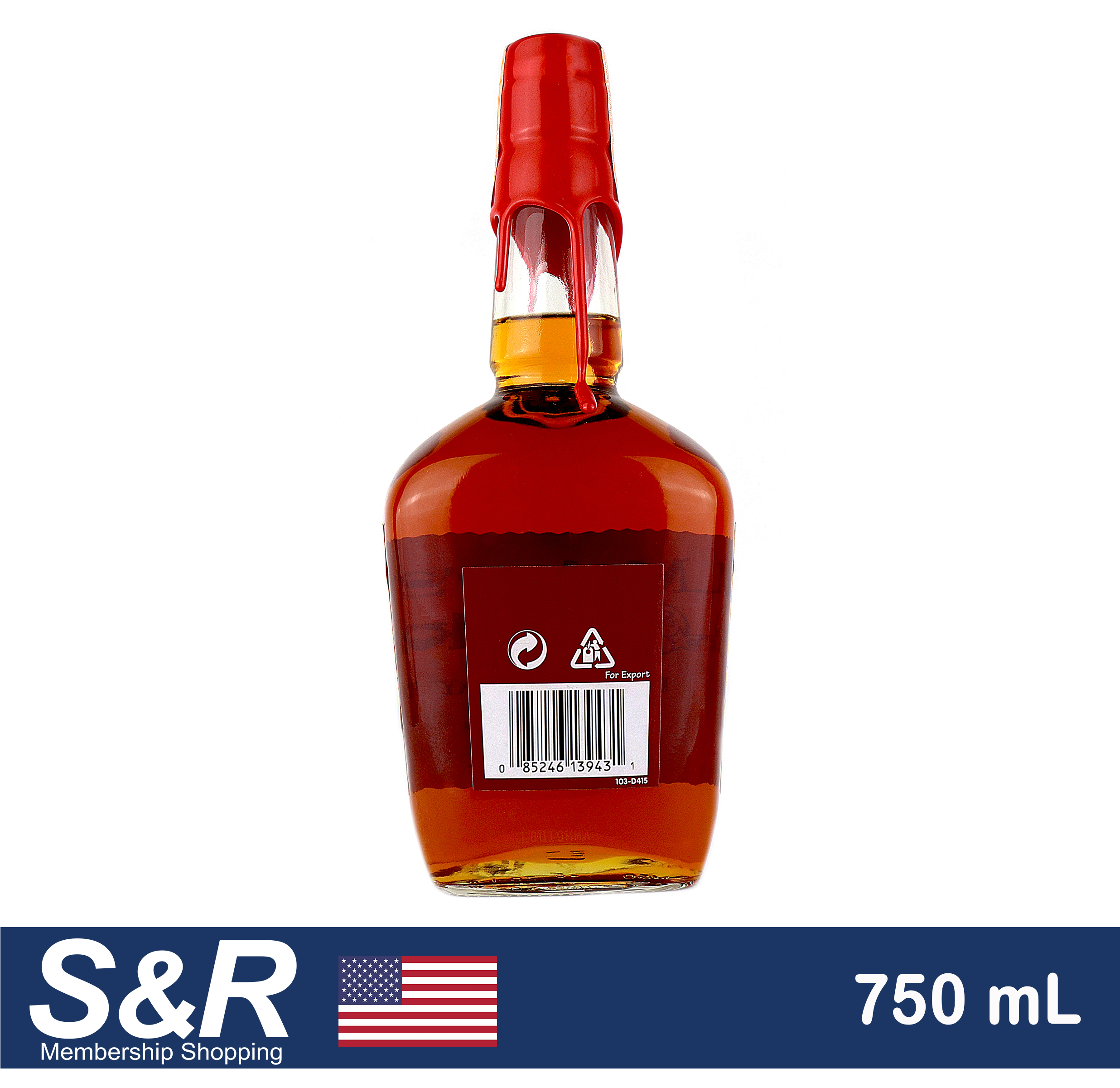 Maker's Mark Kentucky Straight Bourbon Whisky Handmade 750mL review and