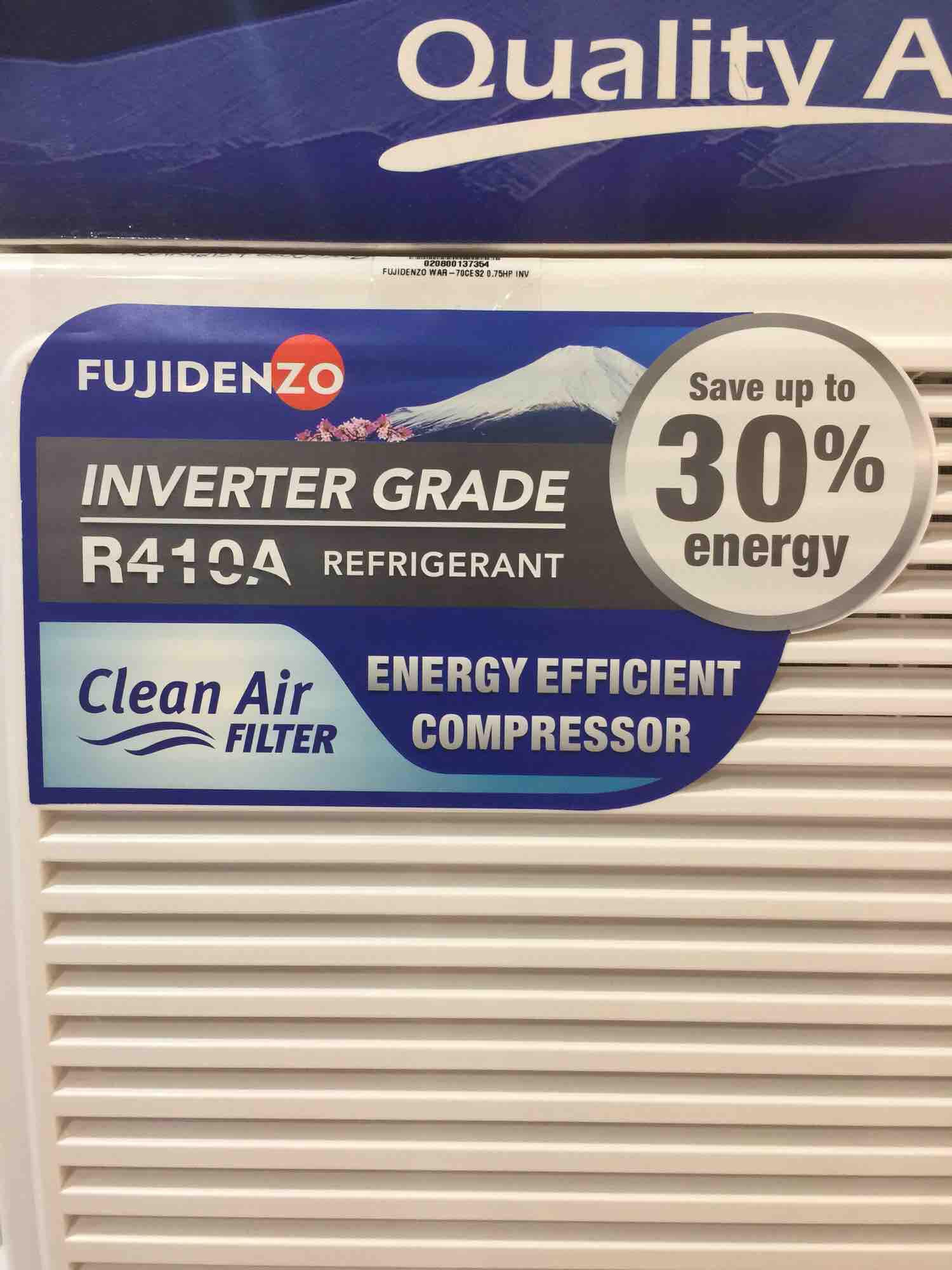 FUJIDENZO Inverter Grade .6hp review and price