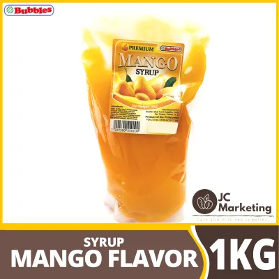 Bubbles™ Mango Syrup 1kilo MANGO SYRUP| Syrup | Mango Syrup 1kg | Mango Syrup - Ta Chung Ho brand | MANGO SYRUP 2.5kg (ta' chung ho) | Mango Flavored Syrup 2.5kg | TORANI MANGO SYRUP 750ml ||Mango Syrup Fruit Tea 1.9L | Mango Syrup Bubble 1kg