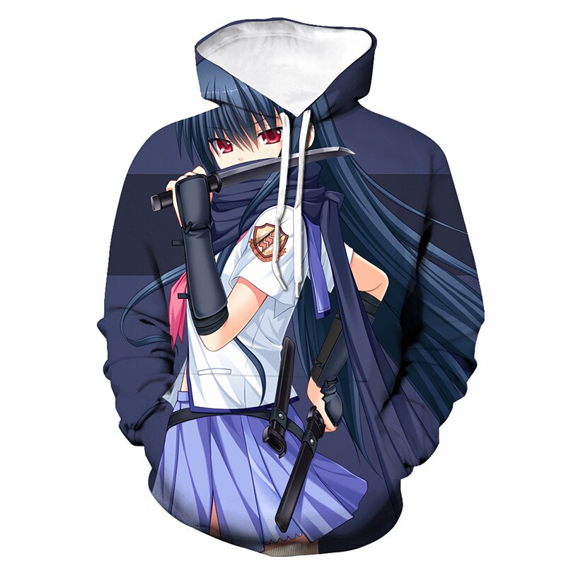 popular anime hoodies angel beats 3d print hooded sweatshirt men women  sport casual hoodie kawaii girl pullover tops coat unisexanime hoodie others