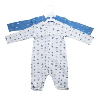 Mother's Choice 2pc Set Sleepsuit (Boat Sail) Baby Clothes