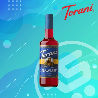 Torani Sugar Free Strawberry Syrup (750mL)
