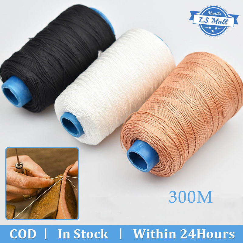 Sewing Threads 300M Durable Strong Nylon Leather Sewing Waxed