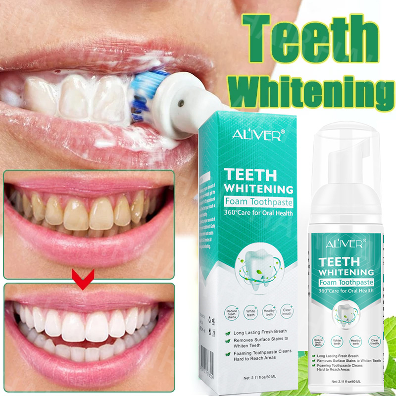 Teeth Whitening Toothpaste Remove Plaque Stains Coffee Stains Tea