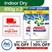 Ariel Liquid Detergent Indoor Dry 810g 2's refill