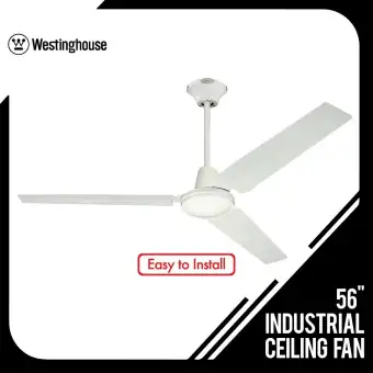 Westinghouse 72268 56 Industrial Ceiling Fan White Lazada Ph