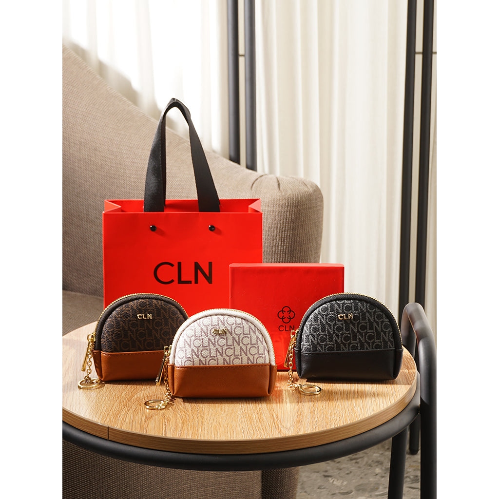 CLN 0721U-Zelia Coin Purse (Classic Monogram) Mini Wallet Card Key Women  handbag Card Bag Wallets