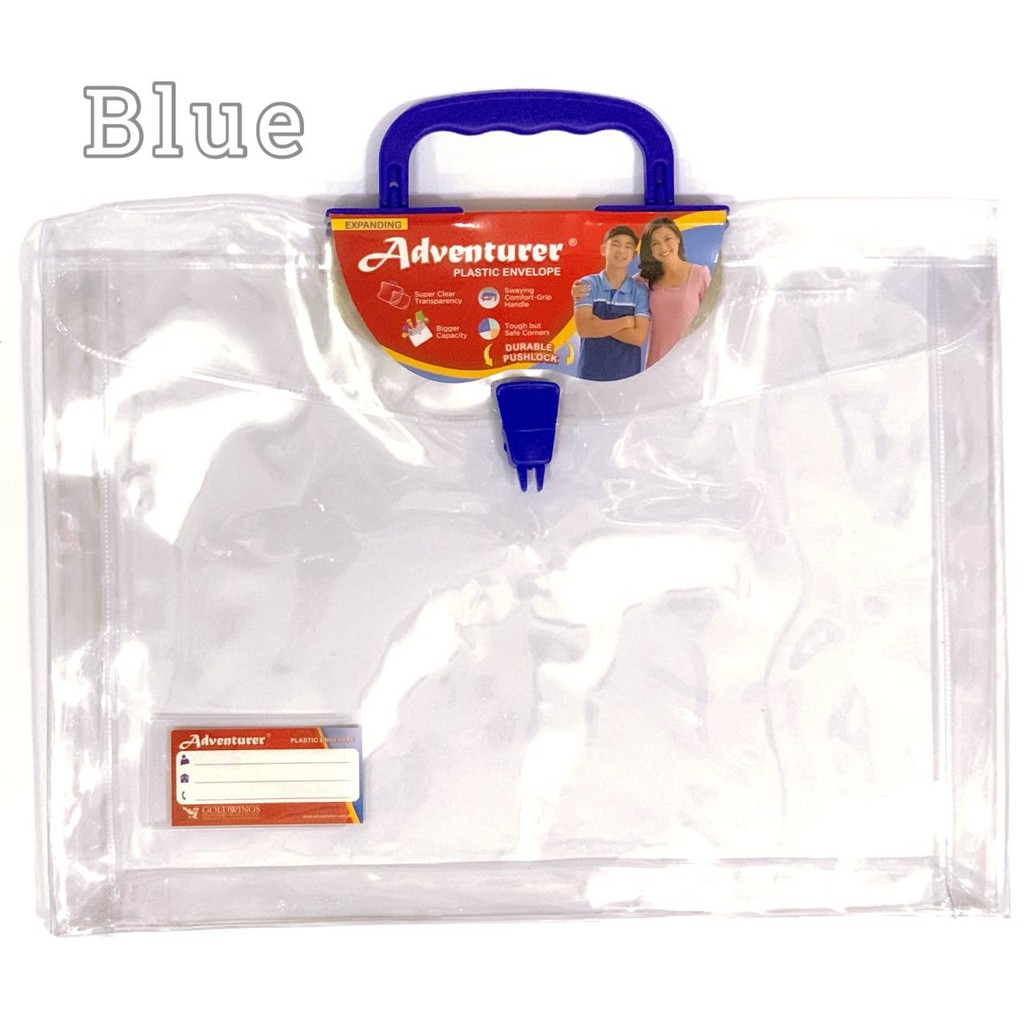 Colored (Expanding Plastic Envelopes with Handle) - Goldwings