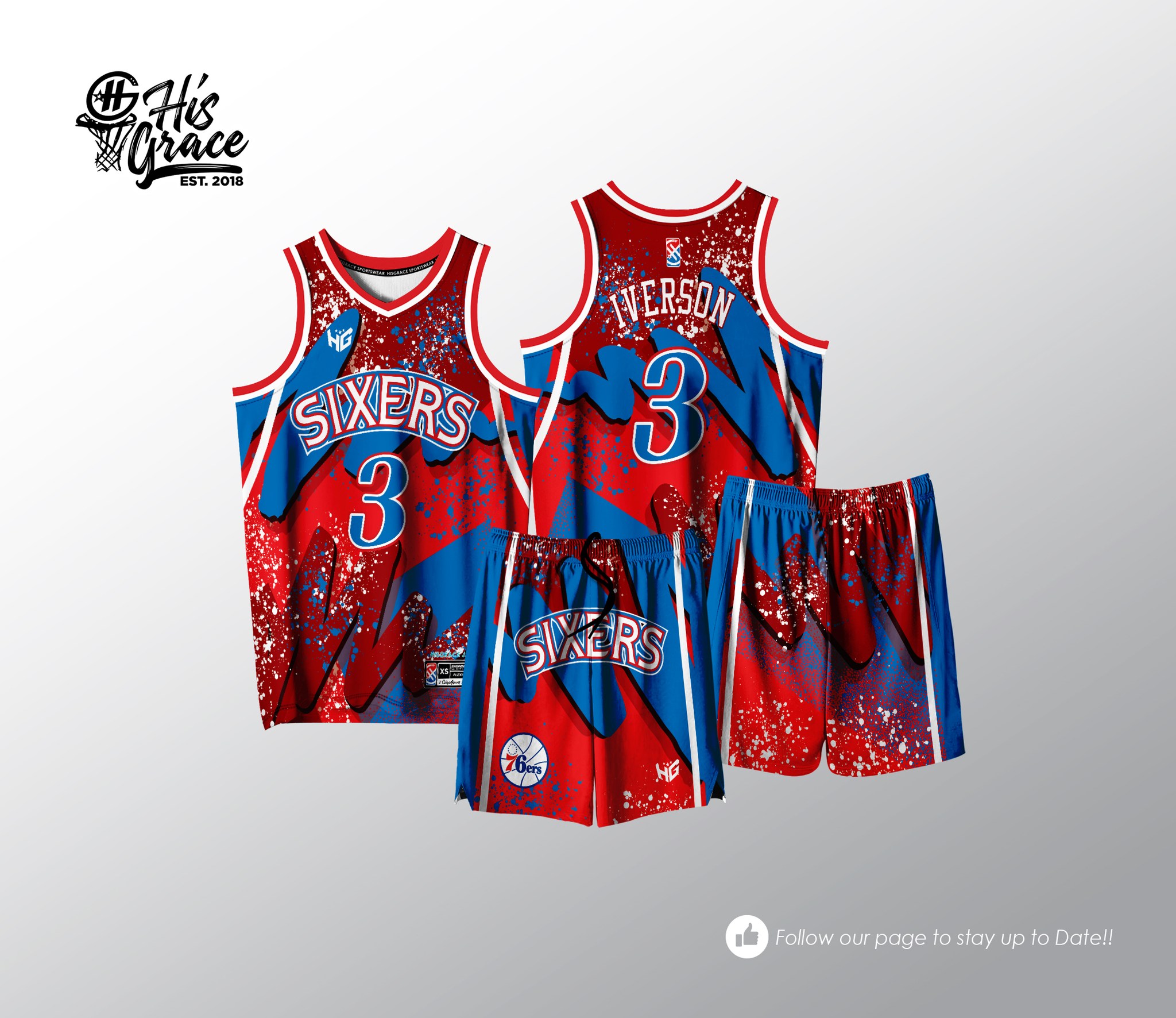 2022 PHILADELPHIA SIXERS HG CONCEPT JERSEY