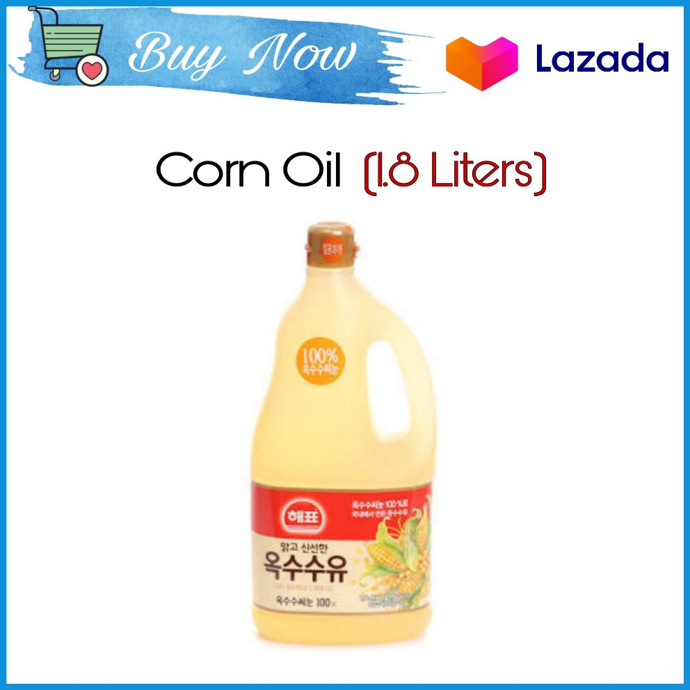 Korean Corn Oil (1.8 Liters) Lazada PH