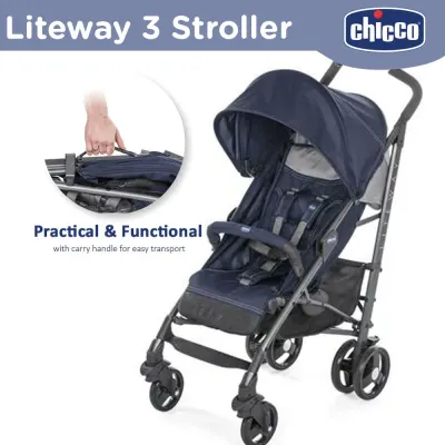Chicco Liteway III Baby Stroller (Perfect Stroller for Baby Girl, Stroller for Baby Boy)