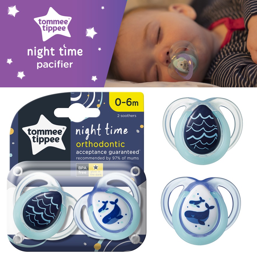 Tommee Tippee Closer to Nature 06m Orthodontic soother Original Authentic Genuine Tommy Tippy