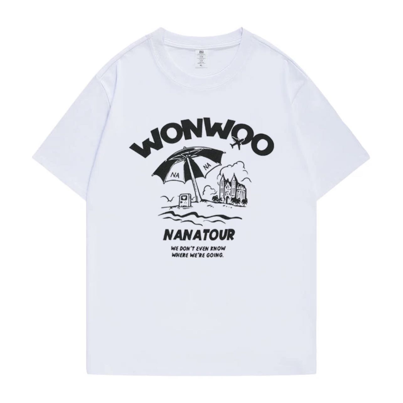 NANATOUR NANAbnb WONWOO Tシャツ NANATOUR NANAbnb WONWOO Tシャツ