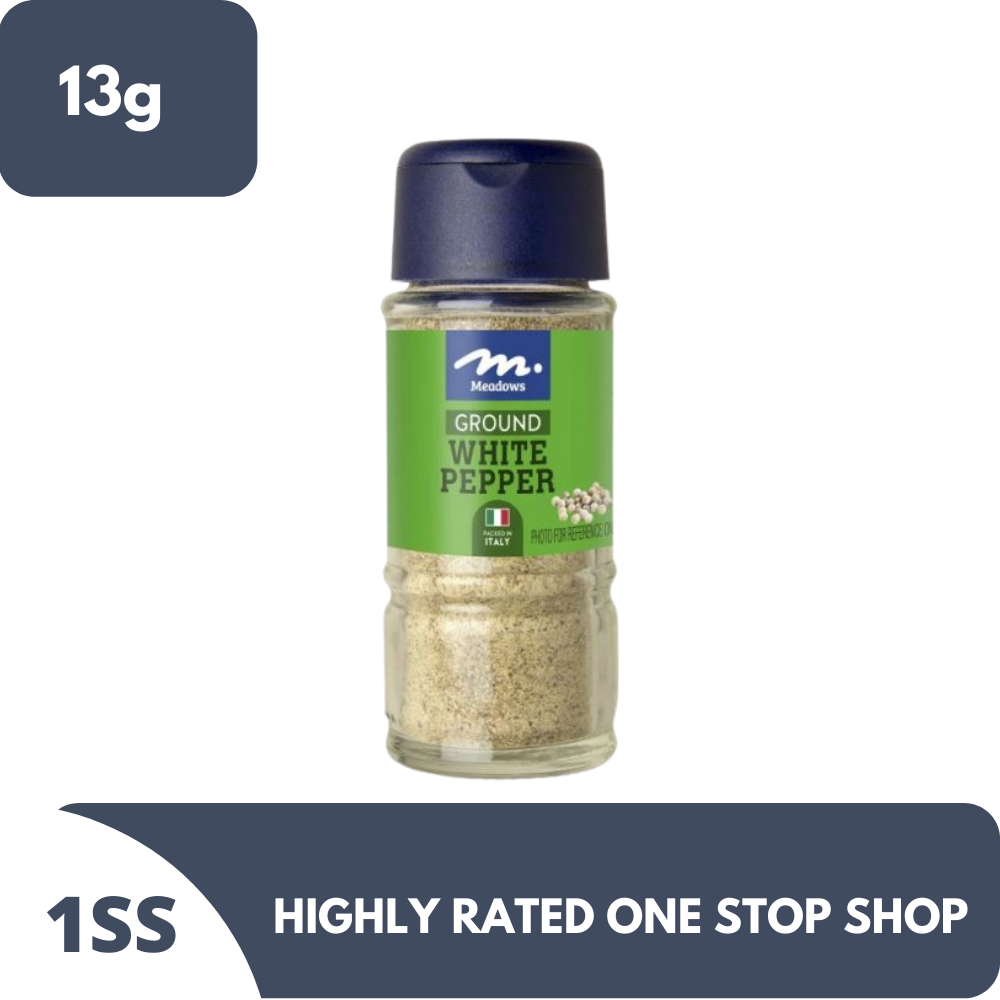 Meadows Ground White Pepper 13g Lazada PH