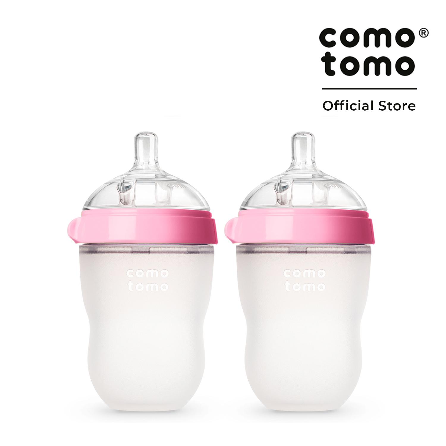pink comotomo bottles