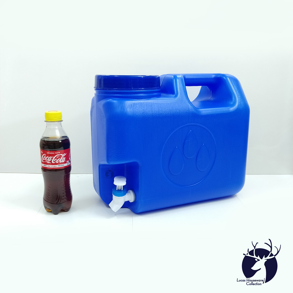 5 Gallons (Capacity) Thick Water Container With Faucet Water Dispenser