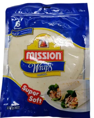 Mission Foods Tortilla Wraps Original 8 inches (6pcs)