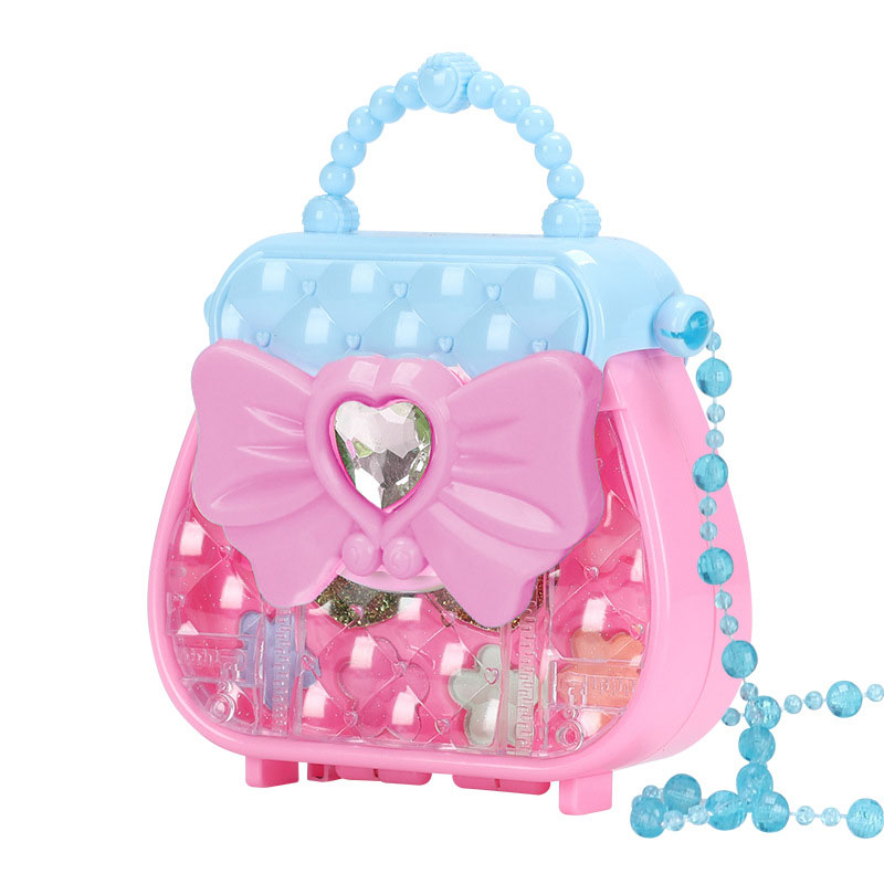 MutiColored Portable Princess Handbag Safe and nonToxic Makeup Kit