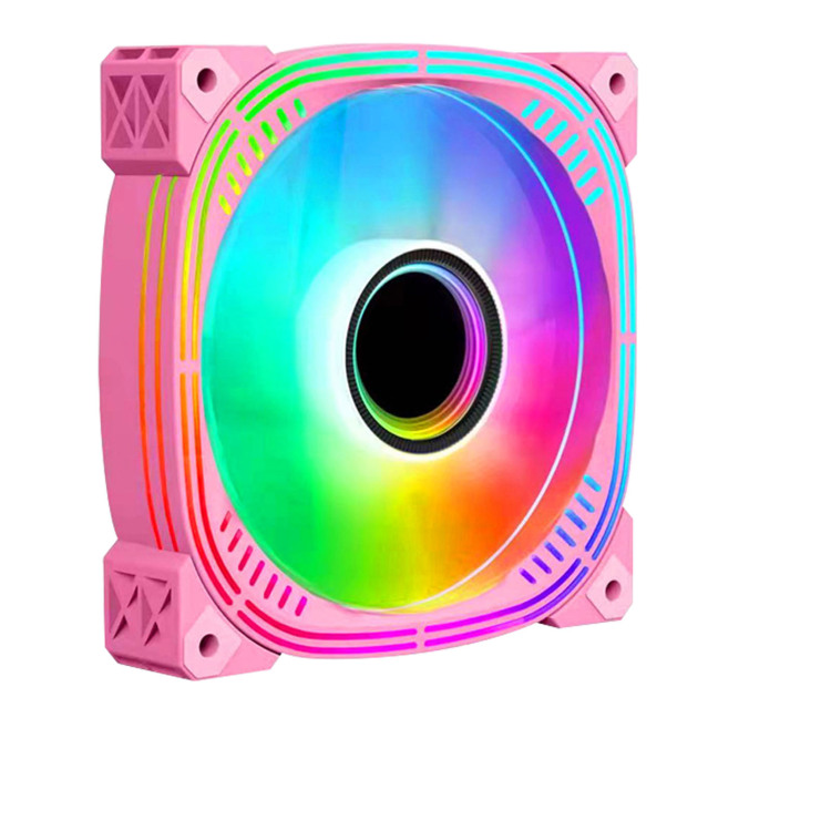 120mm ARGB Case Fan High Airflow Temperature Speed Control Case Fans Motherboard Synchronous 3