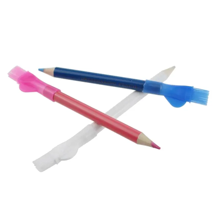 Dolity 3 Pieces Dressmakers Tailors Chalk Pencils White Pink Blue Color Fabric Pencil Set Markers Pens Sewing Quilters Dressmakers Marker Lazada Ph