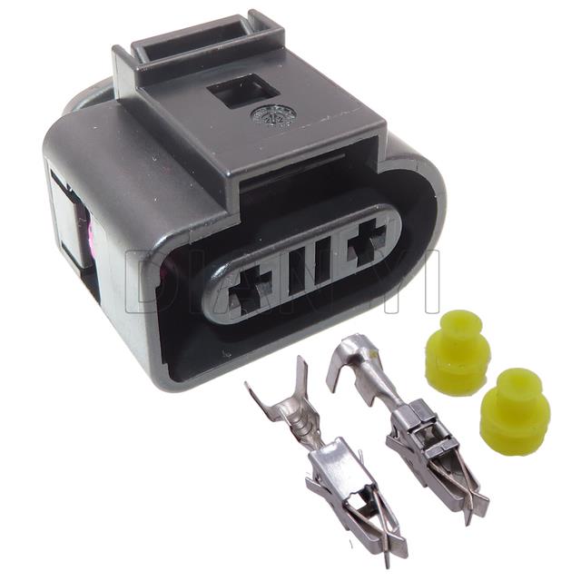 1 Set 2 Way Auto Coolant Temperature Sensor Connectors For VW Audi