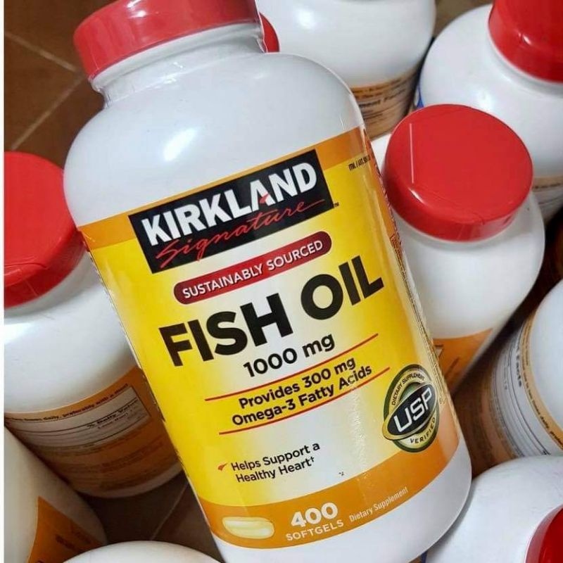 Kirkland Fish Oil 1000mg 400 softgels kirkland signature omega 3