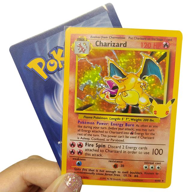 25th Anniversary Celebration Pokemon Cards 25th Anniversary Collection