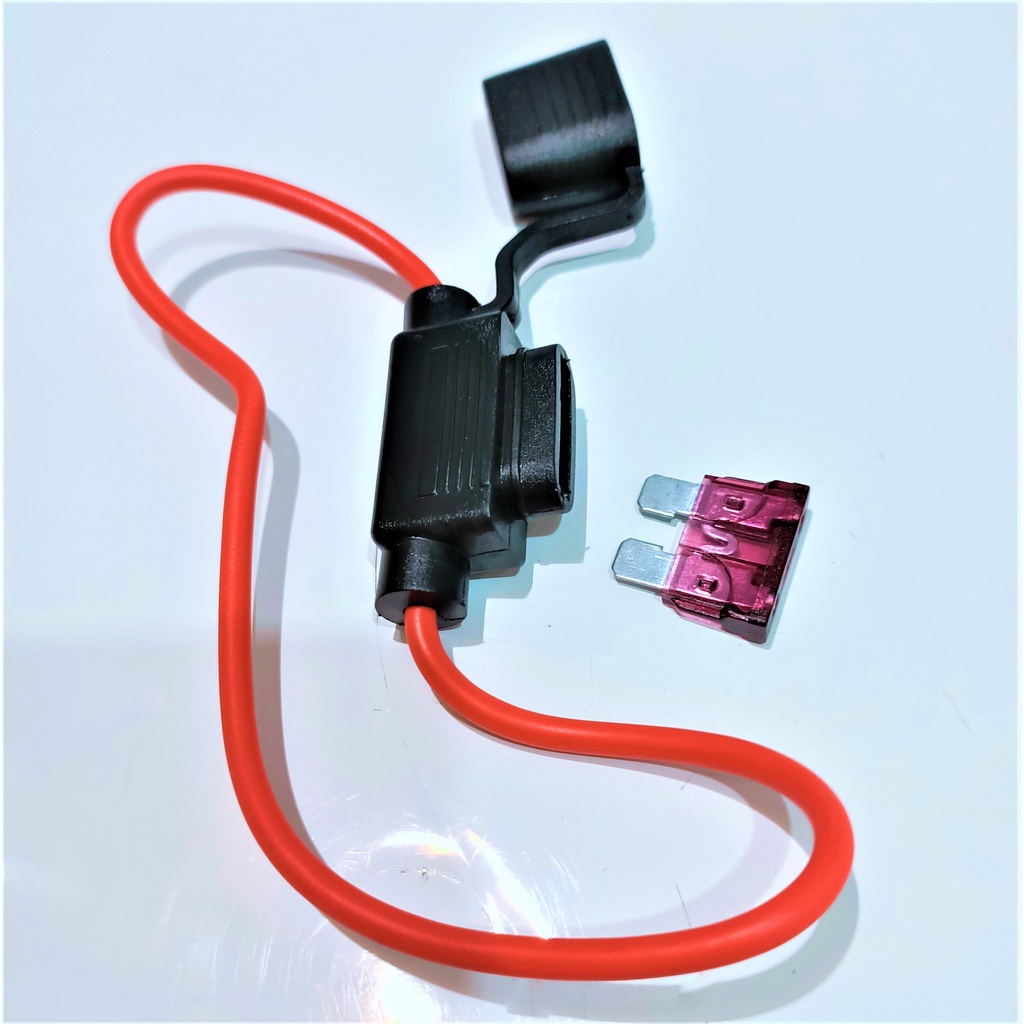 Ebike fuse holder blade ,flat type. 40A ampacity, waterproof Lazada PH