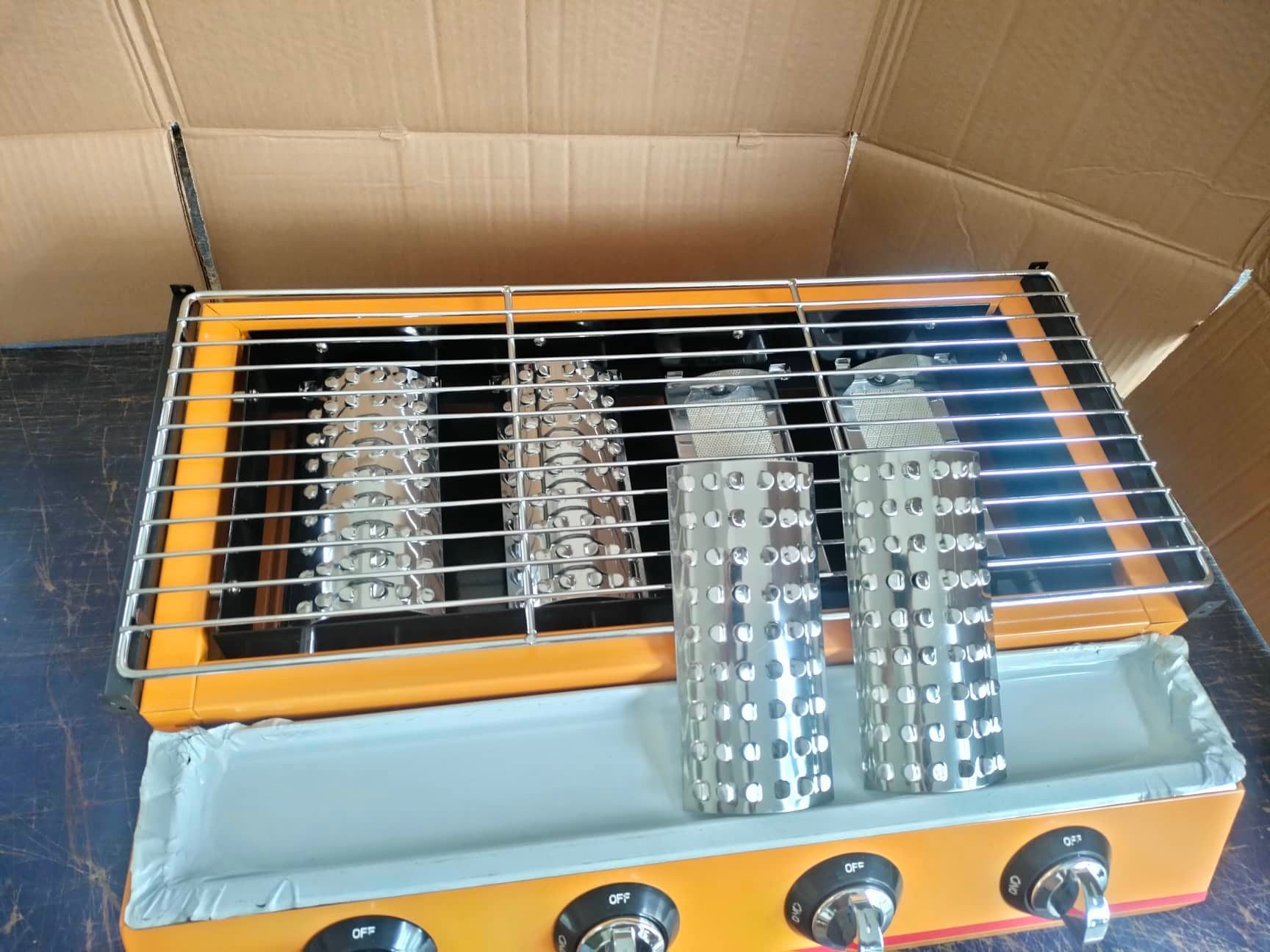 ETON Smokeless Barbecue 4 Burner BBQ Grill Lazada PH