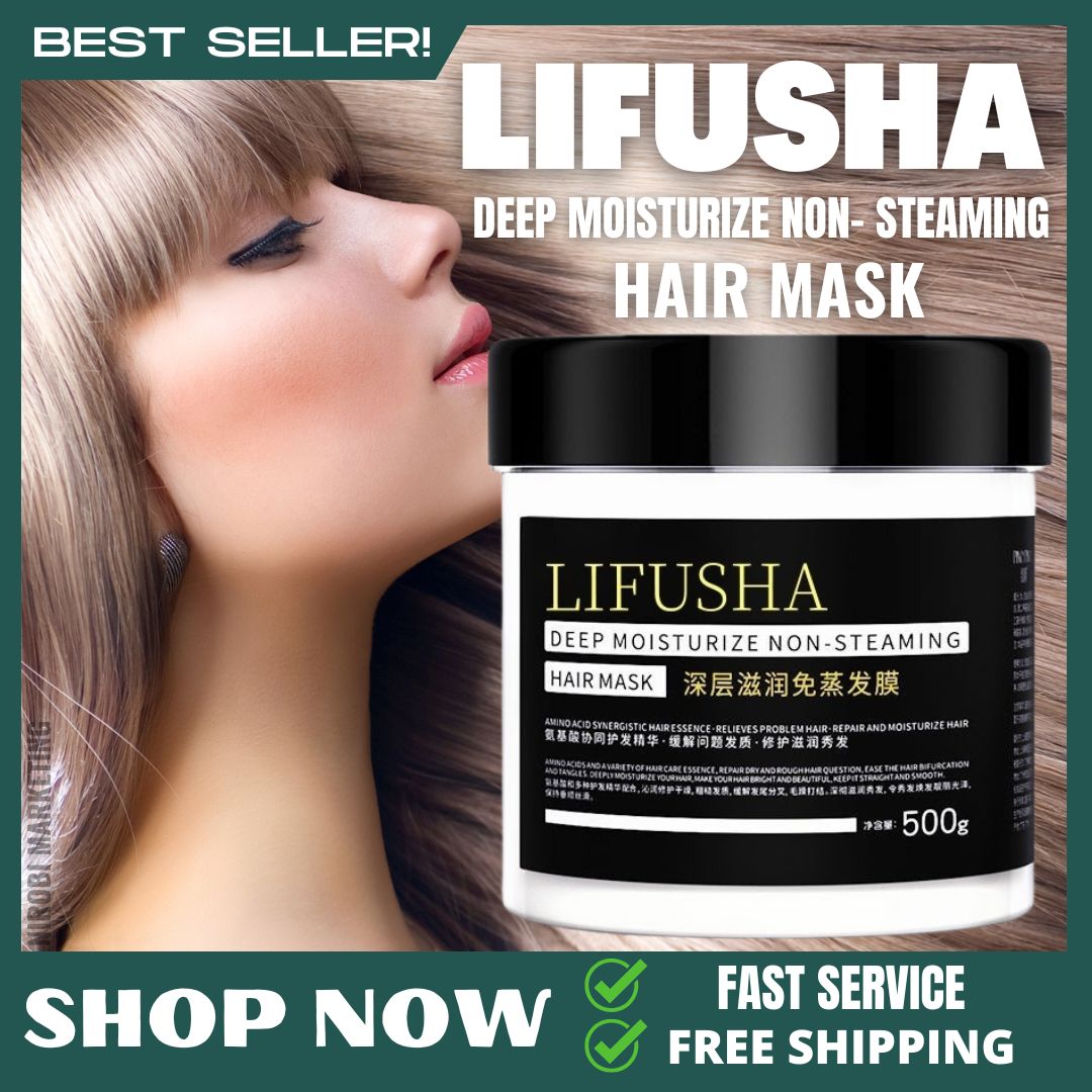 Hot Deals Lifusha Hair Treatment Mask Deep Repair Hair Film Nourishment Softening Conditioner